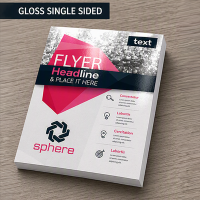 Flyers - Gloss Single Sided